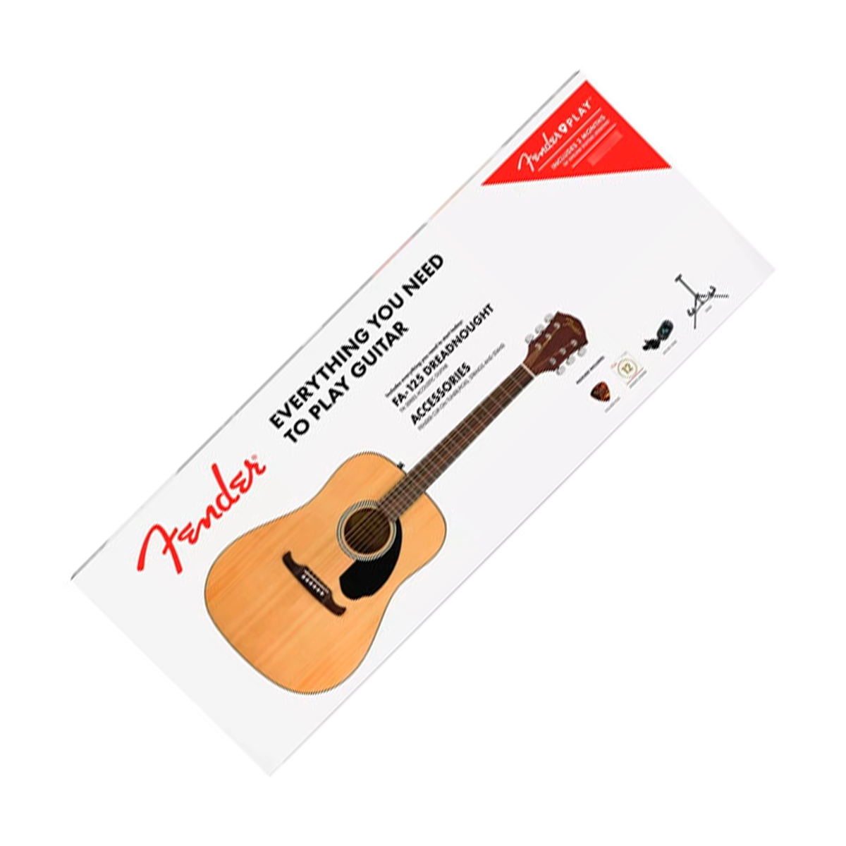 Pack Guitarra Acustica Fender FA 125 Nat - Image 7