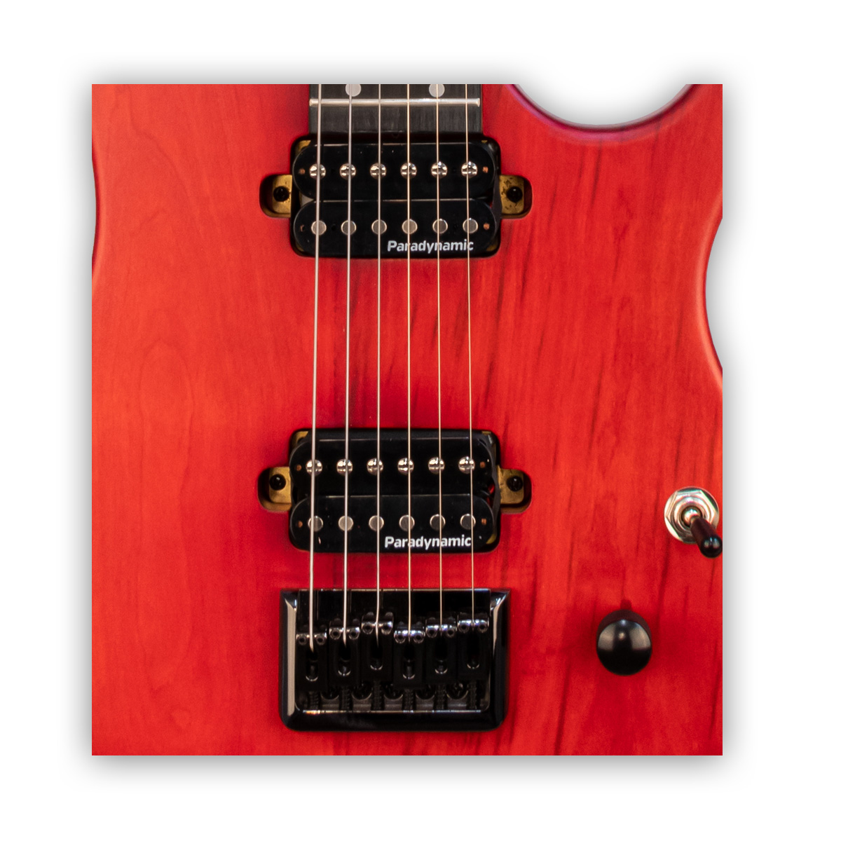 Guitarra Electrica Newen Rock Red Wood - Image 3
